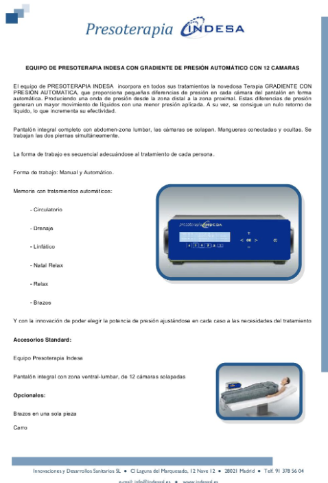 Presoterapia